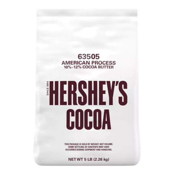 HERSHEY'S NATURAL COCOA 5 LB BAG