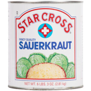 STAR CROSS SAUERKRAUT #10 CAN