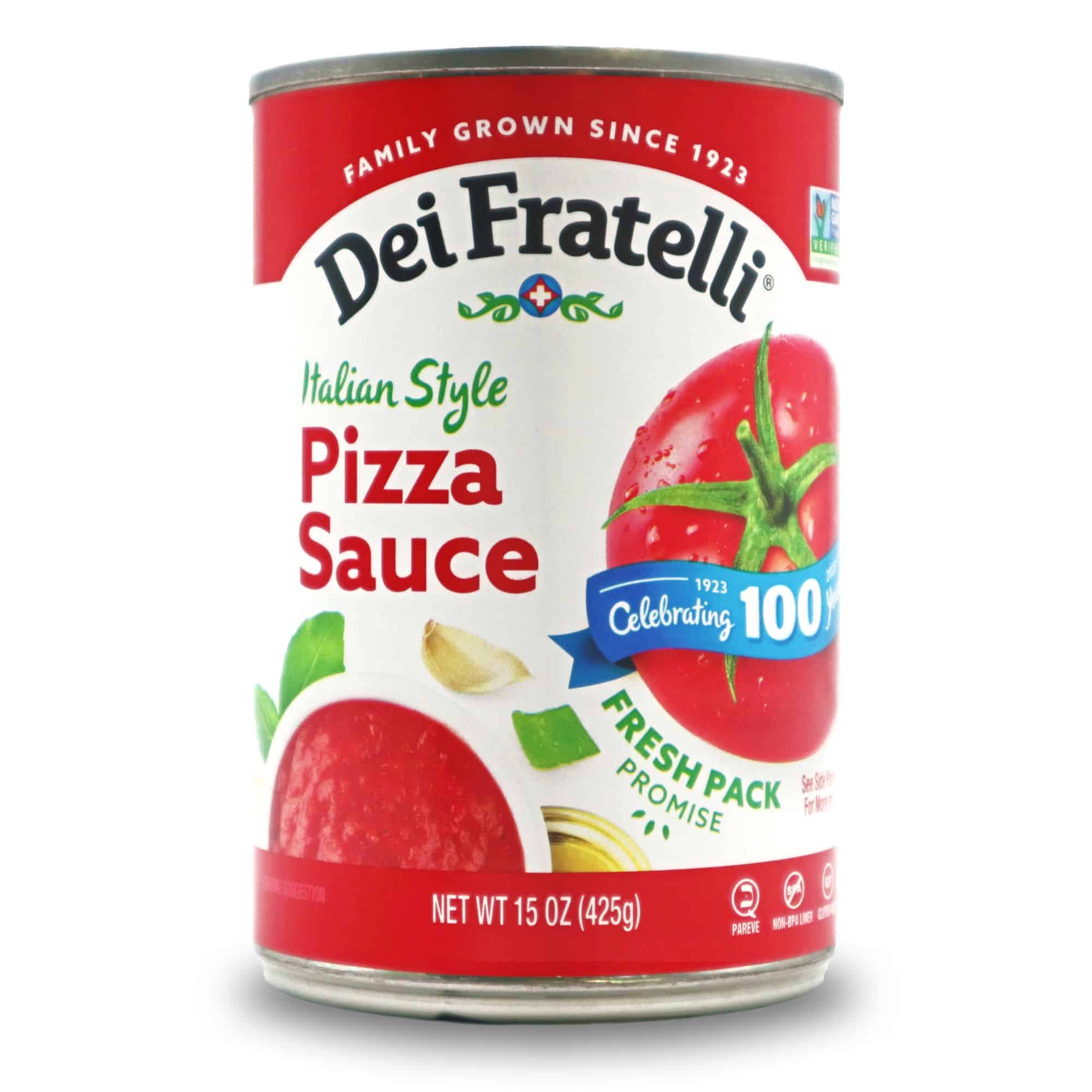 DEI FRATELLI ITALIAN STYLE PIZZA SAUCE 15 OZ CAN