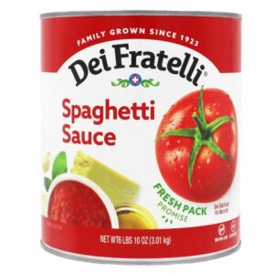 DEI FRATELLI MEATLESS SPAGHETTI SAUCE #10 CAN