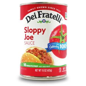 DEI FRATELLI SLOPPY JOE SAUCE 15 OZ CAN