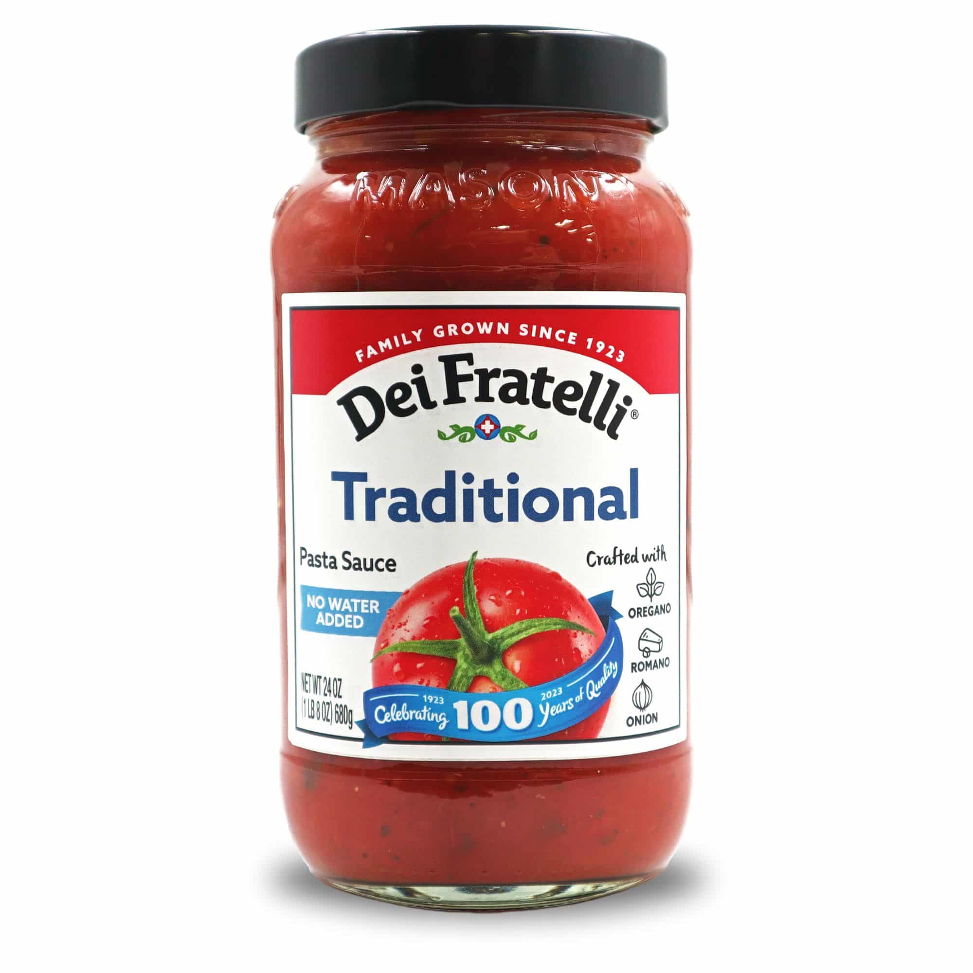 DEI FRATELLI TRADITIONAL PASTA SAUCE 24 OZ JAR