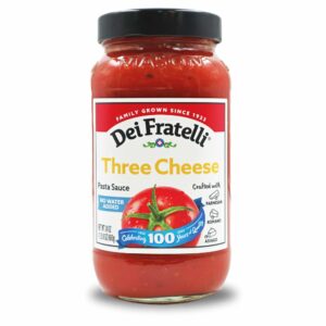DEI FRATELLI THREE CHEESE PASTA SAUCE 24 OZ JAR