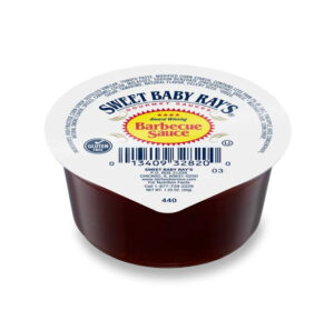 SWEET BABY RAY’S ORIGINAL BBQ SAUCE 1 OZ CUPS