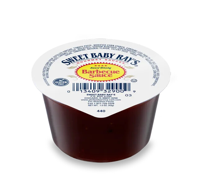 SWEET BABY RAY'S ORIGINAL BBQ SAUCE 1.5 OZ CUPS