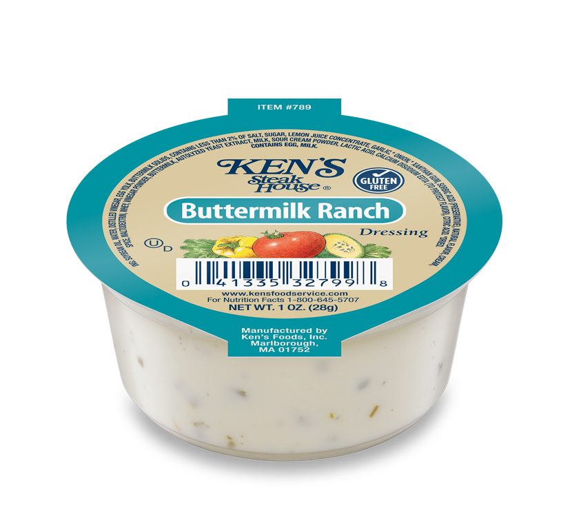KEN'S BUTTERMILK RANCH 1 OZ CUPS