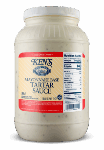 KEN’S MAYONAISE BASE TARTAR SAUCE 1 GALLON JAR