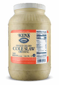 KEN’S SWEET CELERY COLE SLAW 1 GALLON JAR