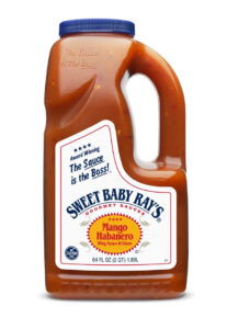 SWEET BABY RAY’S MANGO HABANERO SAUCE 64 OZ JUG