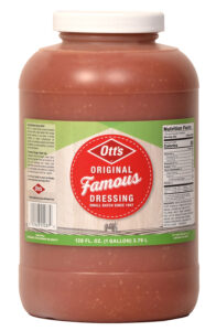 OTT’S FAMOUS DRESSING 128 OZ JAR