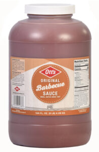 OTT’S BBQ SAUCE 128 OZ JAR