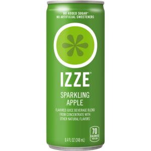IZZE SPARKLING APPLE 8.4 OZ CAN