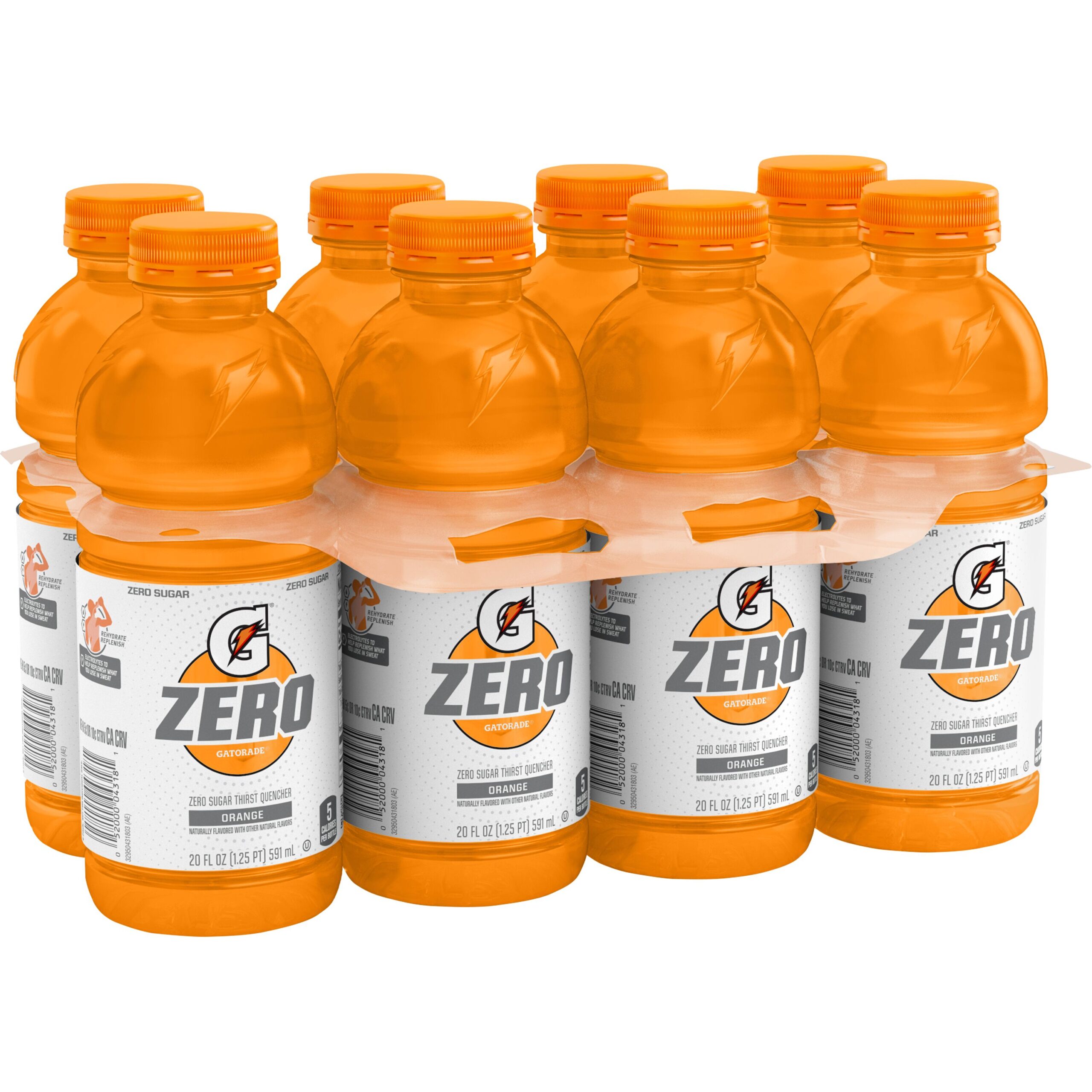 GATORADE ZERO ORANGE 20 OZ WIDE MOUTH BOTTLE - Image 2