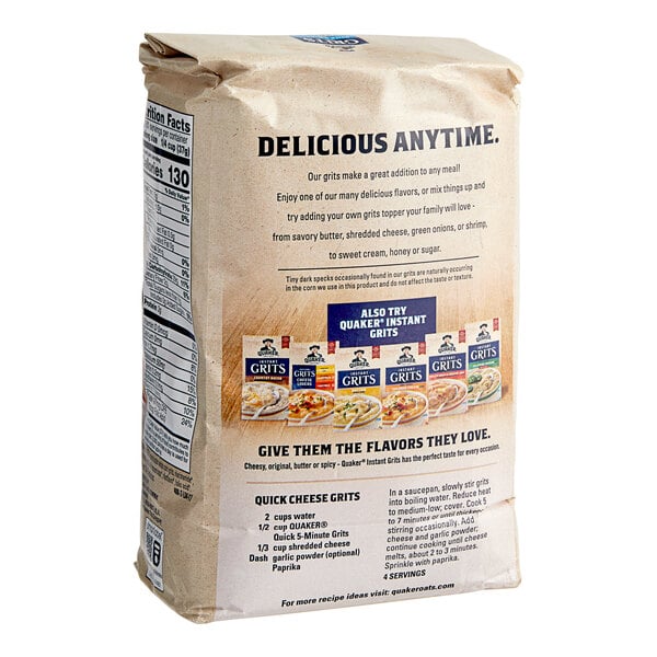 QUAKER INSTANT GRITS 5 LB BAG - Image 2