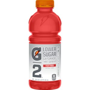 GATORADE G2 FRUIT PUNCH 20 OZ WIDE MOUTH BOTTLE