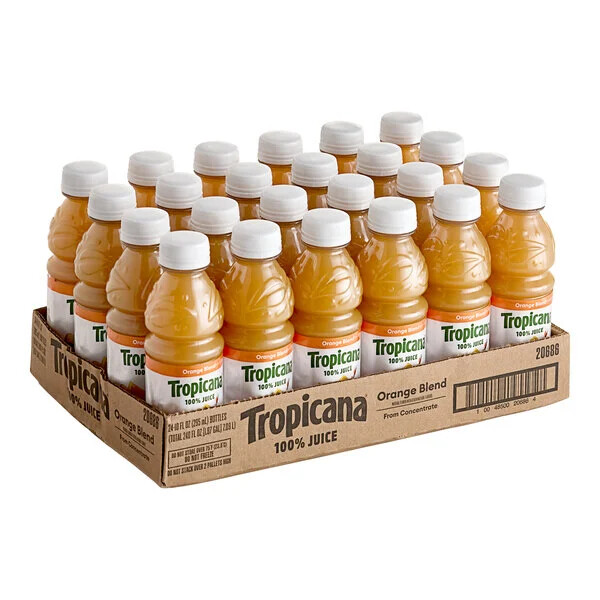 TROPICANA ORANGE BLEND AMBIENT 10 OZ BOTTLE - Image 3