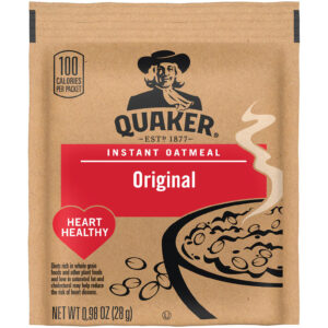 QUAKER ORIGINAL INSTANT OATS .98 OZ PACKETS