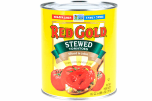 RED GOLD STEWED TOMATOES 102 OZ CAN