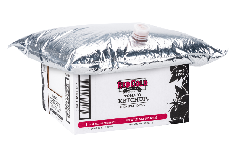 RED GOLD FANCY TOMATO KETCHUP 3 GALLON BAG IN BOX