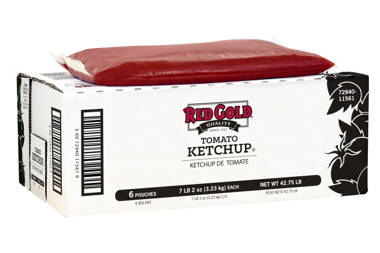 RED GOLD FANCY TOMATO KETCHUP 114 OZ BAG