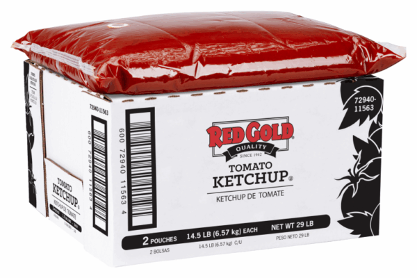 RED GOLD FANCY TOMATO KETCHUP 1.5 GALLON DISPENSER POUCH
