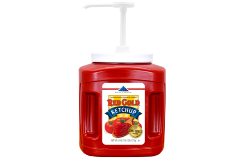 RED GOLD FANCY TOMATO KETCHUP 114 OZ RED JUG