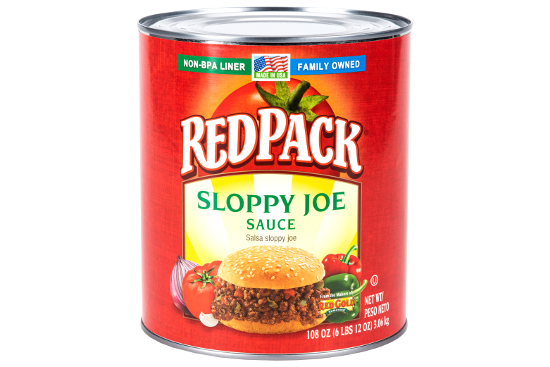 REDPACK SLOPPY JOE SAUCE 108 OZ CAN