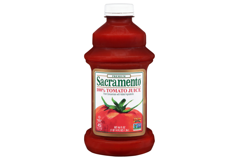 SACRAMENTO TOMATO JUICE 46 OZ PLASTIC JUG