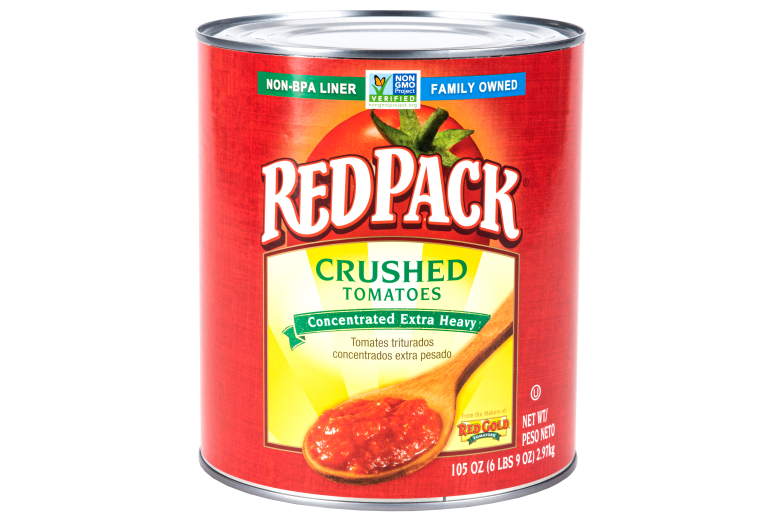 REDPACK EXTRA HEAVY CRUSHED TOMATES 105 OZ CAN