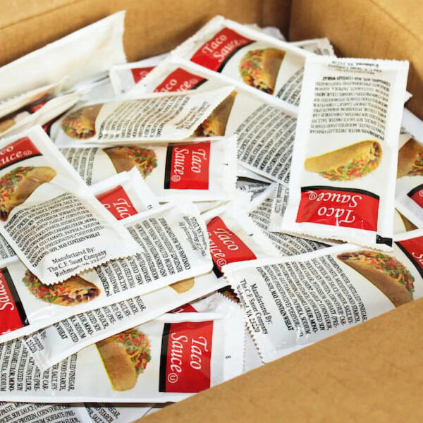 TACO SAUCE 200/9 G POUCH - Image 2
