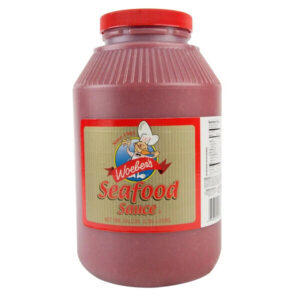 WOEBER’S SEAFOOD COCKTAIL SAUCE 1 GALLON JAR