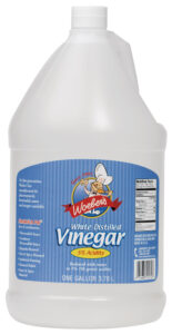 WOEBER’S 5% WHITE DISTILLED VINEGAR 1 GALLON JUG